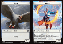 Bird // Monk Double-Sided Token